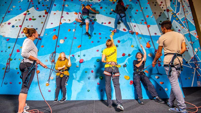 We've been invited to @Fun HQ Cardiff in Cardiff Bay, a new climbing c