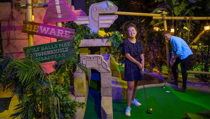 Treetop Golf Cardiff Day Out With The Kids