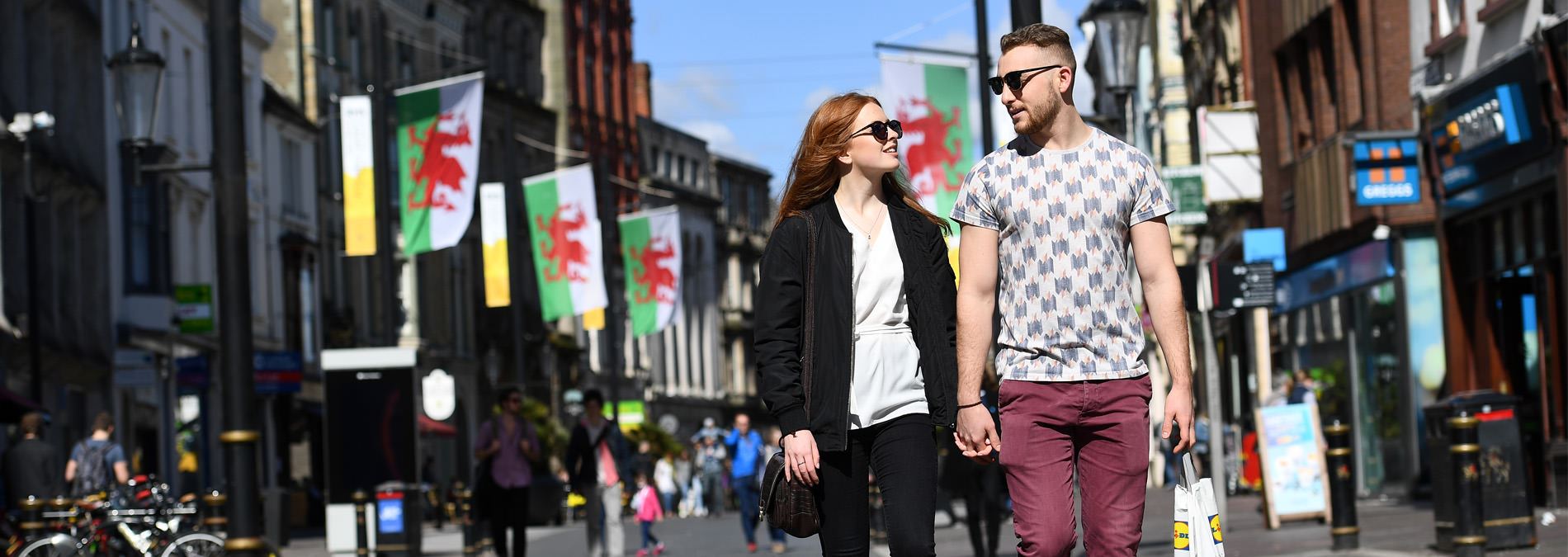 Shopping in Cardiff