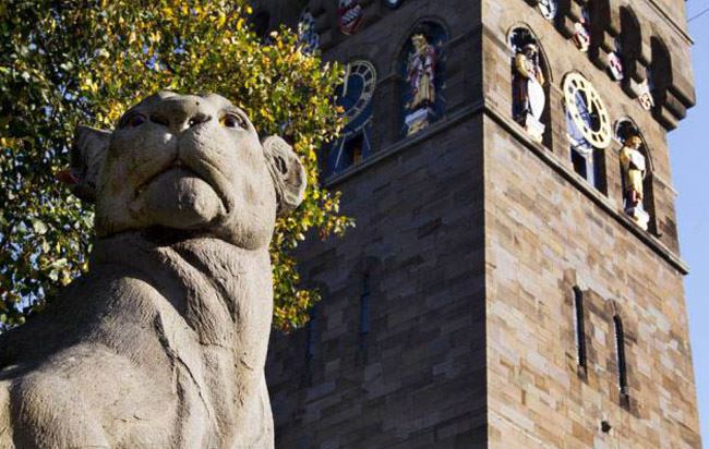 Cardiff Castle Animal Wall