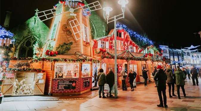 santa visits cardiff 2023