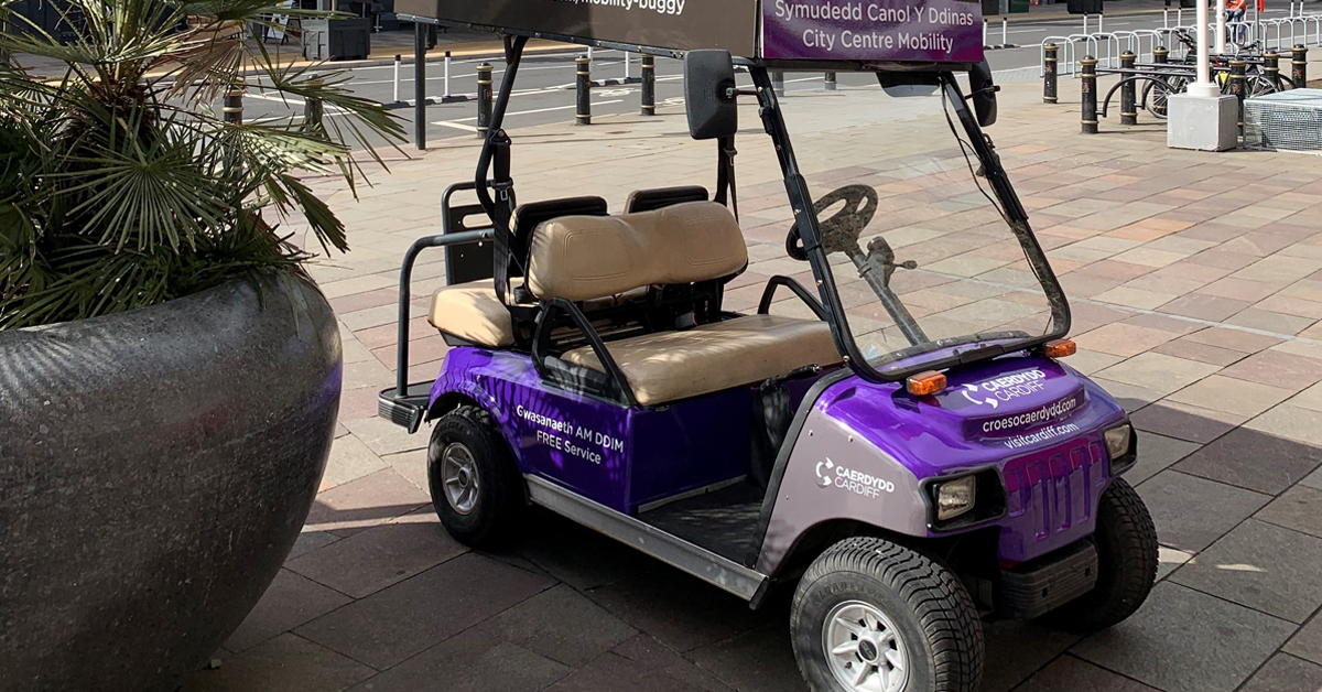 MOBILITY BUGGY • Free Visitor Service • Visit Cardiff