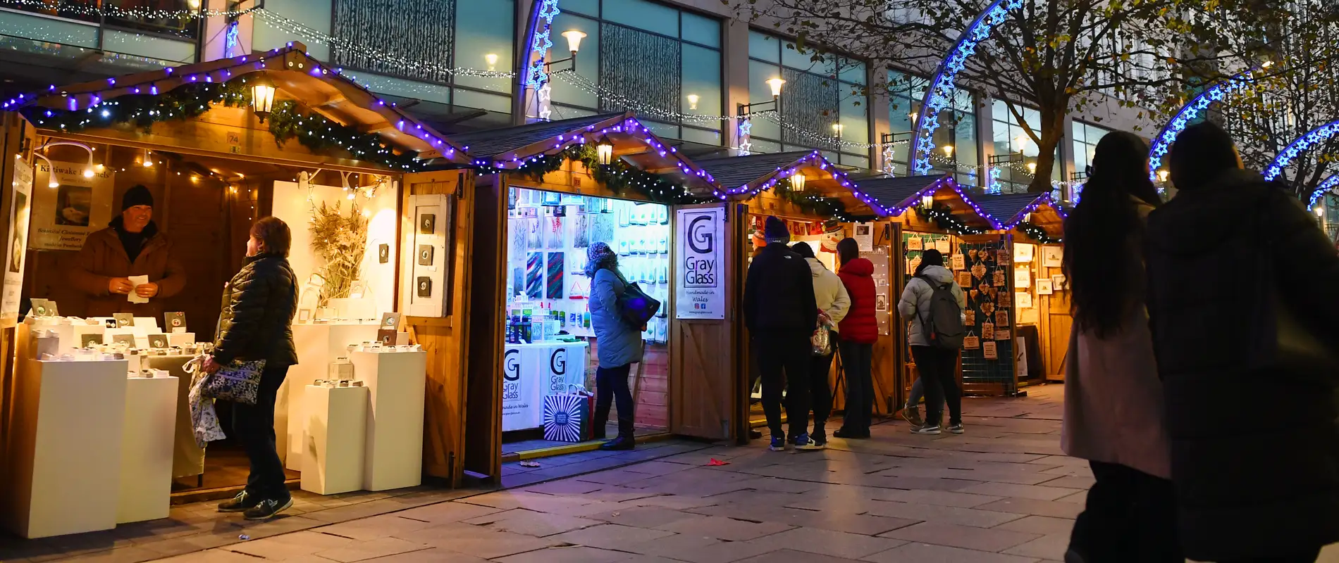 Cardiff Christmas Shopping