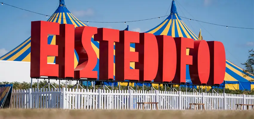 It was announced on the Maes today that Cardiff will be the home of the 2028 National Eisteddfod.